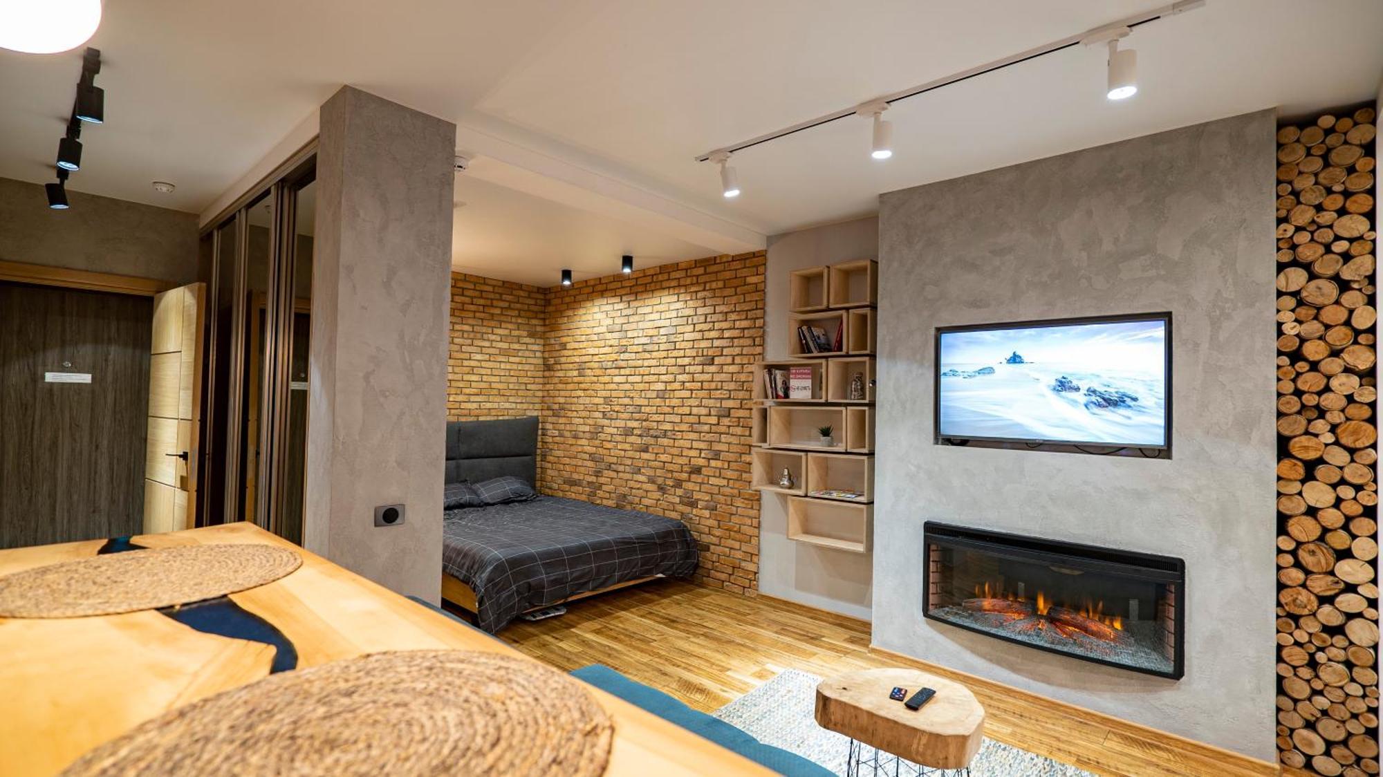 Loft Studio Near Smart Plaza Polytech, Center Kiev Exterior foto